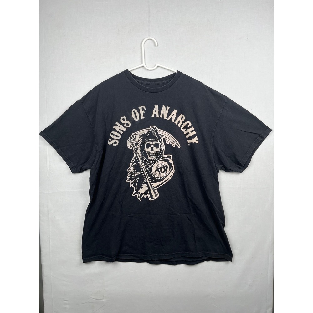 Sons of Anarchy T-Shirt Mens XL Reaper Graphic Short Sleeve FX Series Black